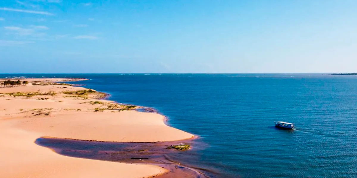 Imagem aérea - Foz do São Francisco