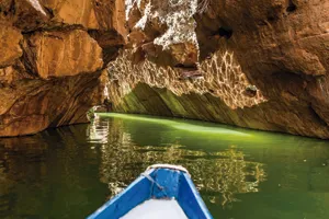 Gruta no Canion do Xingó